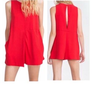 Zara red romper